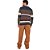 Sueter Tricô Colcci Listrado IN23 Verde Masculino - Imagem 4
